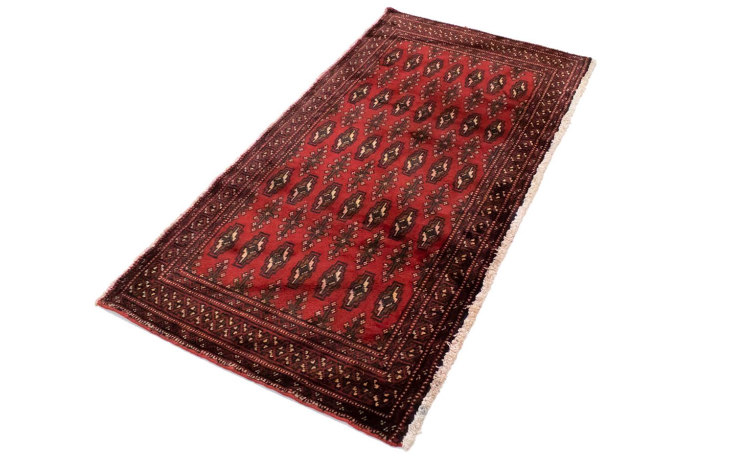 Tappeto Turkaman - 130 x 60 cm - rosso