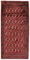 Tappeto Turkaman - 130 x 60 cm - rosso