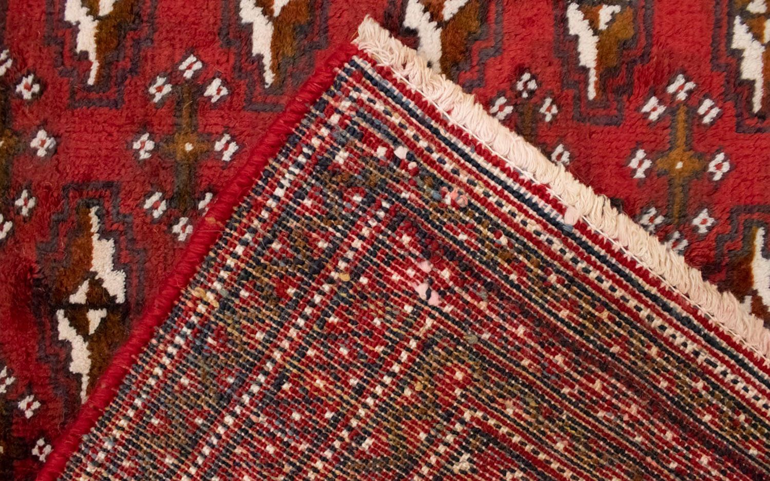 Tappeto Turkaman - 130 x 60 cm - rosso
