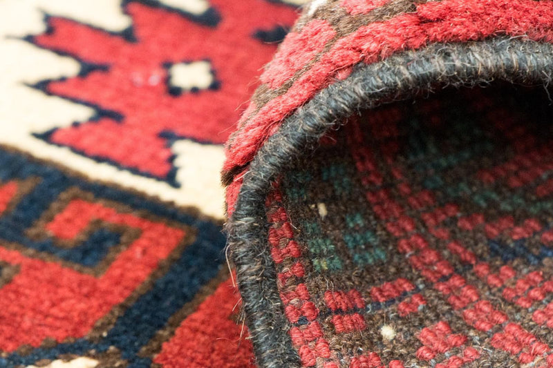 Tappeto afgano - Hatschlu - 293 x 203 cm - rosso