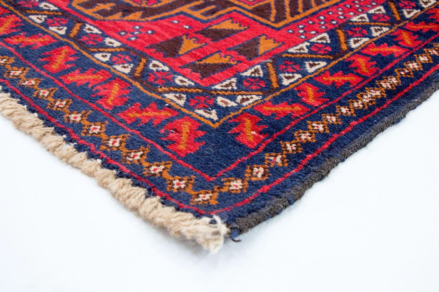 Tappeto Belutsch - 142 x 84 cm - rosso