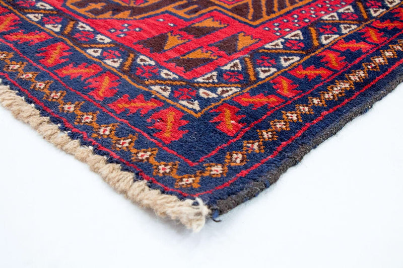 Tappeto Belutsch - 142 x 84 cm - rosso