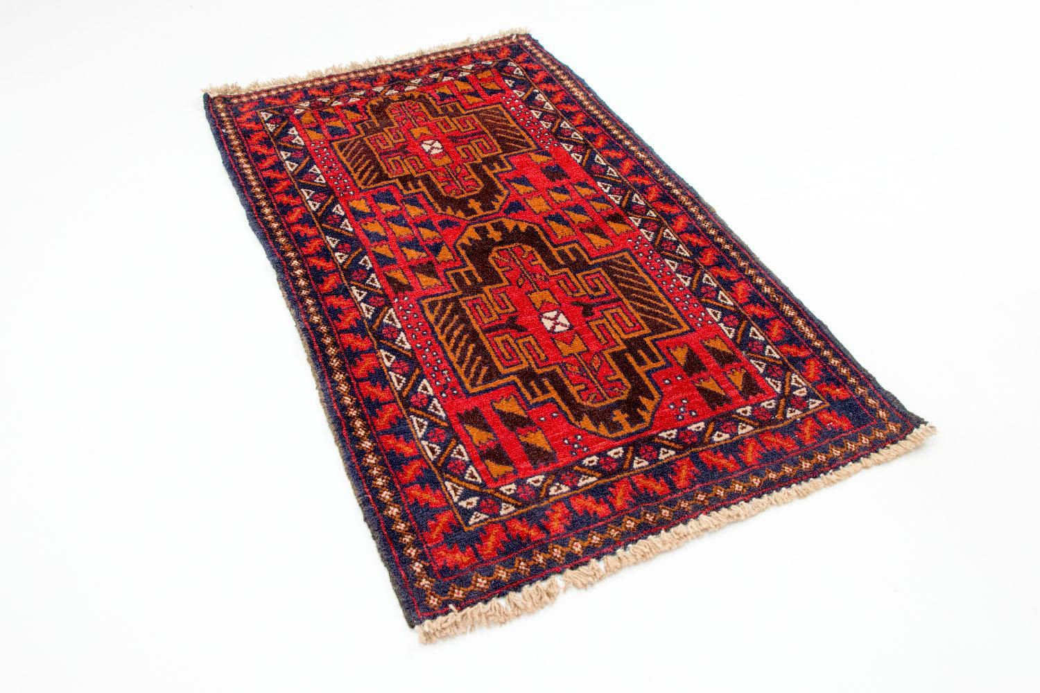 Tappeto Belutsch - 142 x 84 cm - rosso