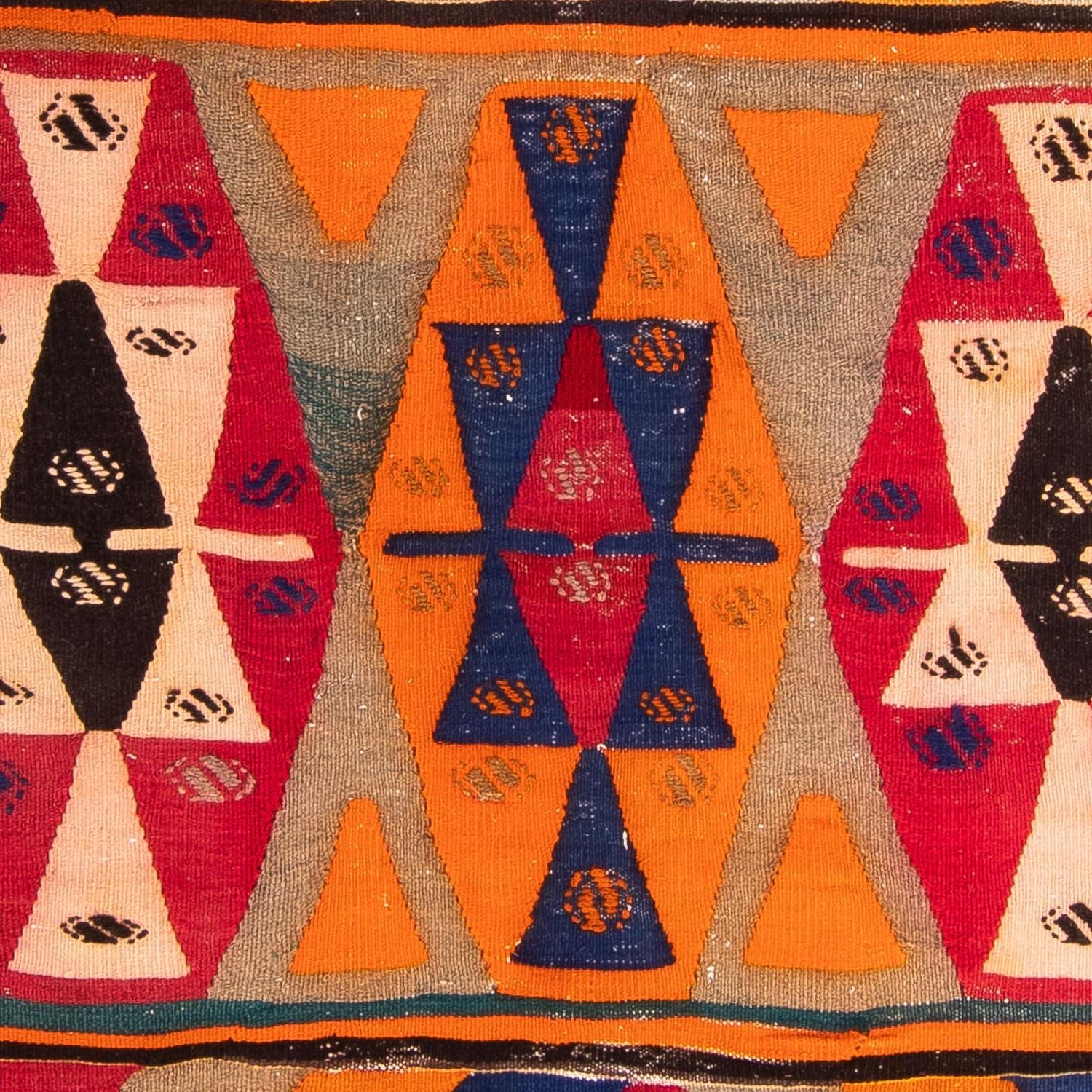Tappeto corsia Tappeto Kelim - Vecchio - 300 x 160 cm - multicolore