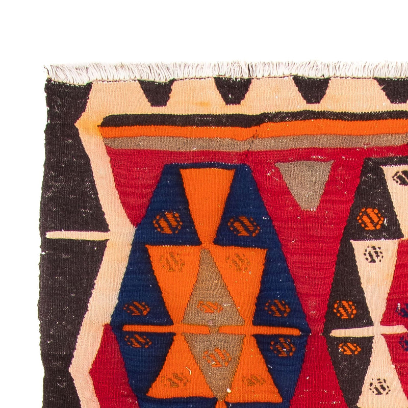 Tappeto corsia Tappeto Kelim - Vecchio - 300 x 160 cm - multicolore