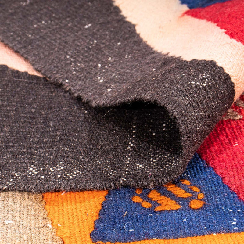 Tappeto corsia Tappeto Kelim - Vecchio - 300 x 160 cm - multicolore