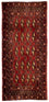 Tappeto Turkaman - 130 x 60 cm - rosso