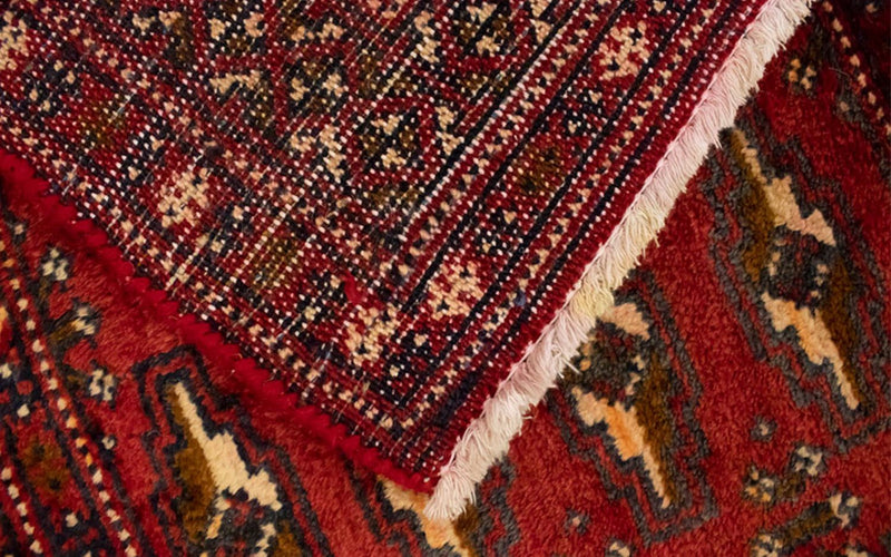 Tappeto Turkaman - 130 x 60 cm - rosso