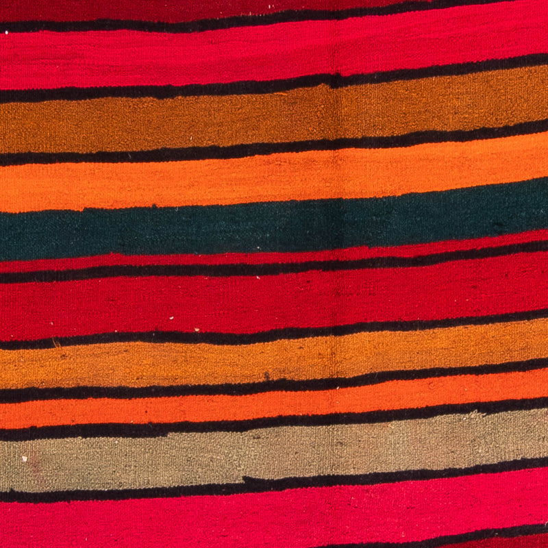 Tappeto corsia Tappeto Kelim - Vecchio - 350 x 150 cm - multicolore