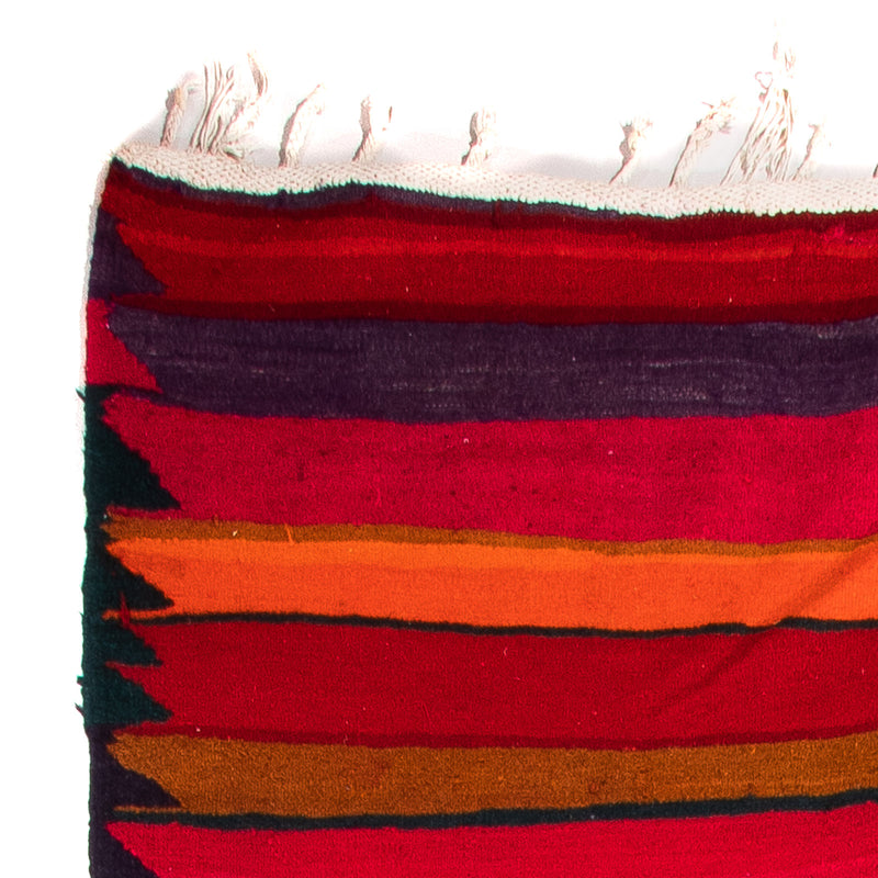 Tappeto corsia Tappeto Kelim - Vecchio - 350 x 150 cm - multicolore