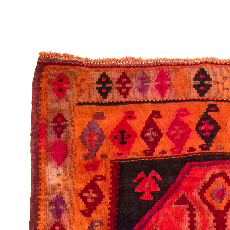 Tappeto corsia Tappeto Kelim - Vecchio - 360 x 140 cm - multicolore