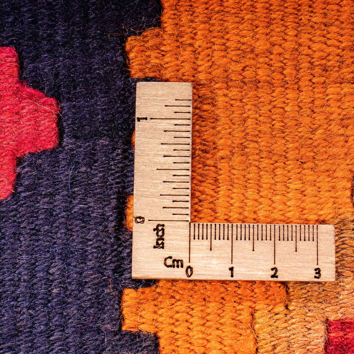 Tappeto corsia Tappeto Kelim - Vecchio - 320 x 155 cm - multicolore