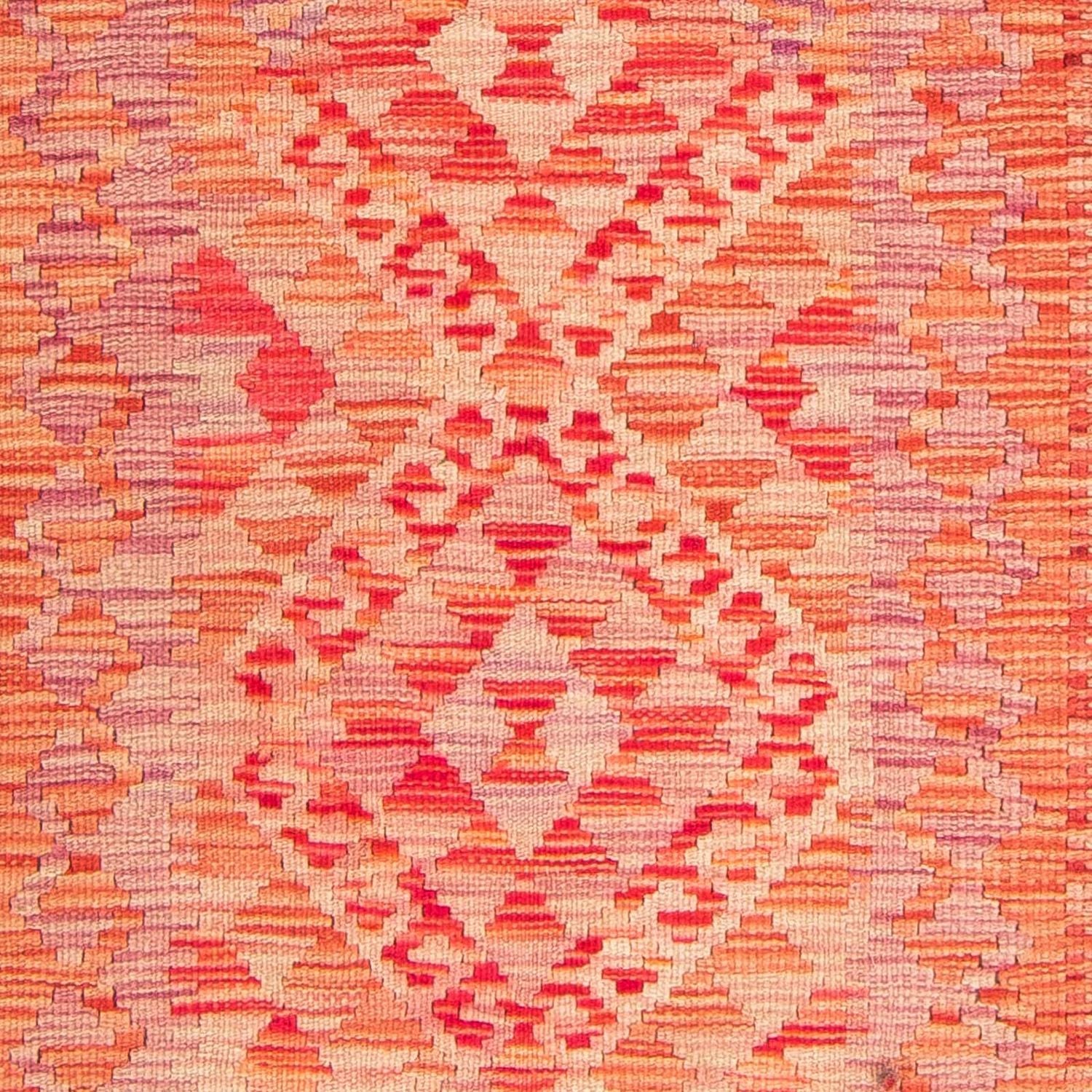Tappeto Kelim - Splash - 185 x 101 cm - rosso chiaro