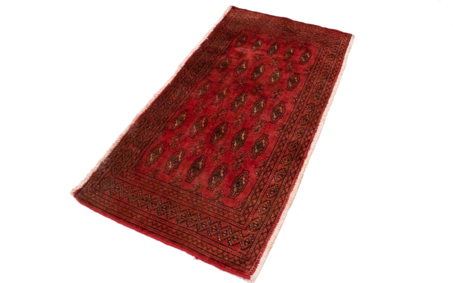 Tappeto Turkaman - 130 x 60 cm - rosso