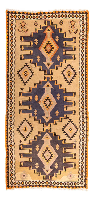 Tappeto Kelim - Vecchio - 265 x 140 cm - multicolore
