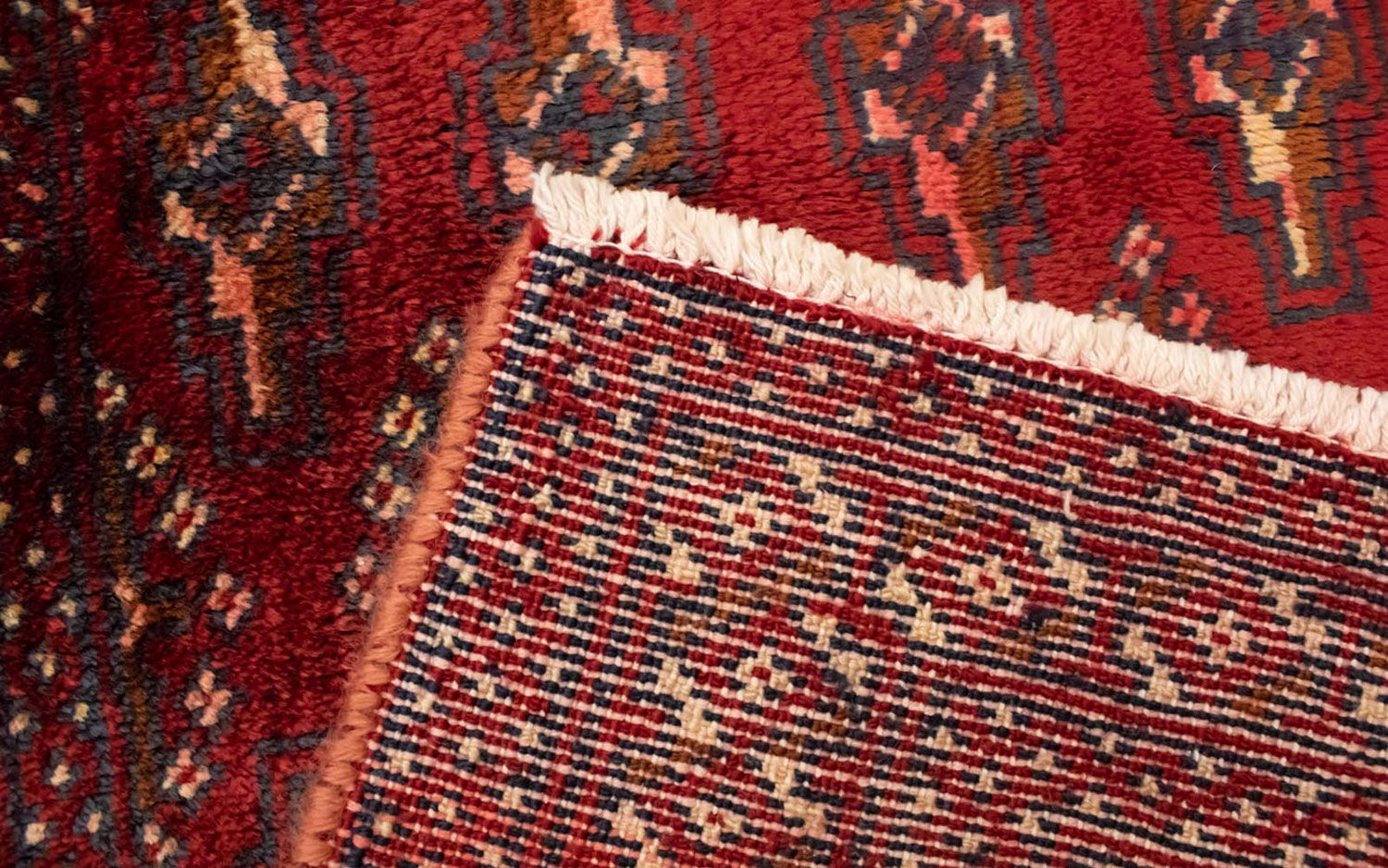 Tappeto Turkaman - 130 x 60 cm - rosso