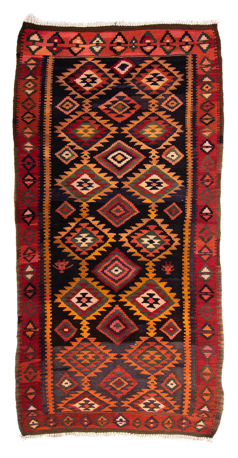 Tappeto Kelim - Vecchio - 270 x 140 cm - multicolore