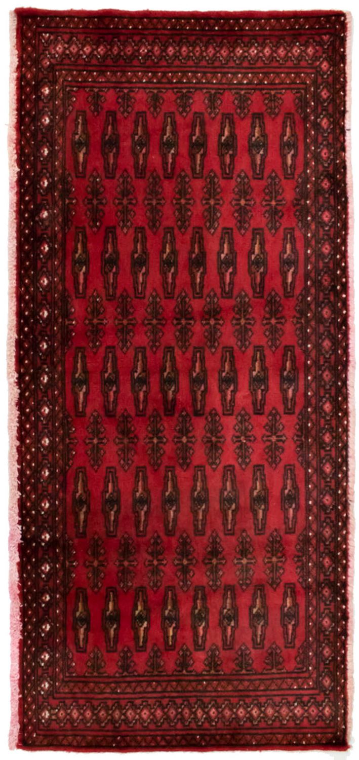 Tappeto Turkaman - 130 x 60 cm - rosso