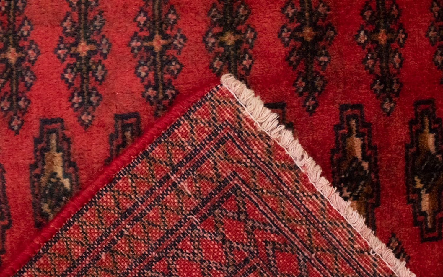 Tappeto Turkaman - 130 x 60 cm - rosso