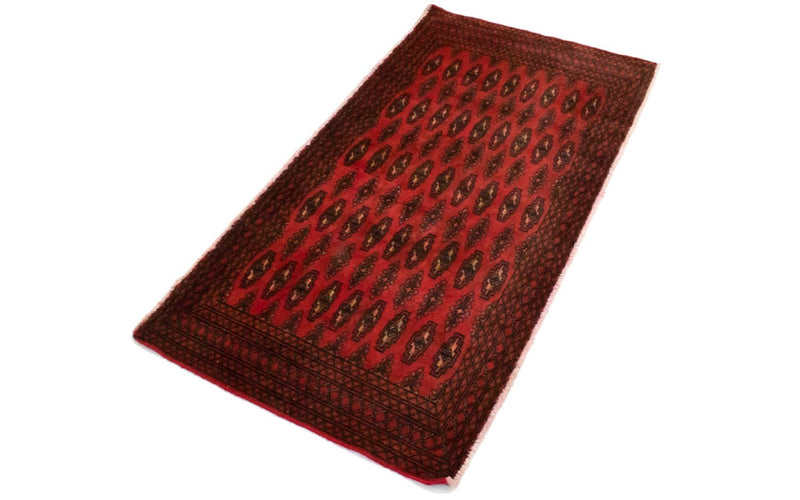 Tappeto Turkaman - 130 x 60 cm - rosso