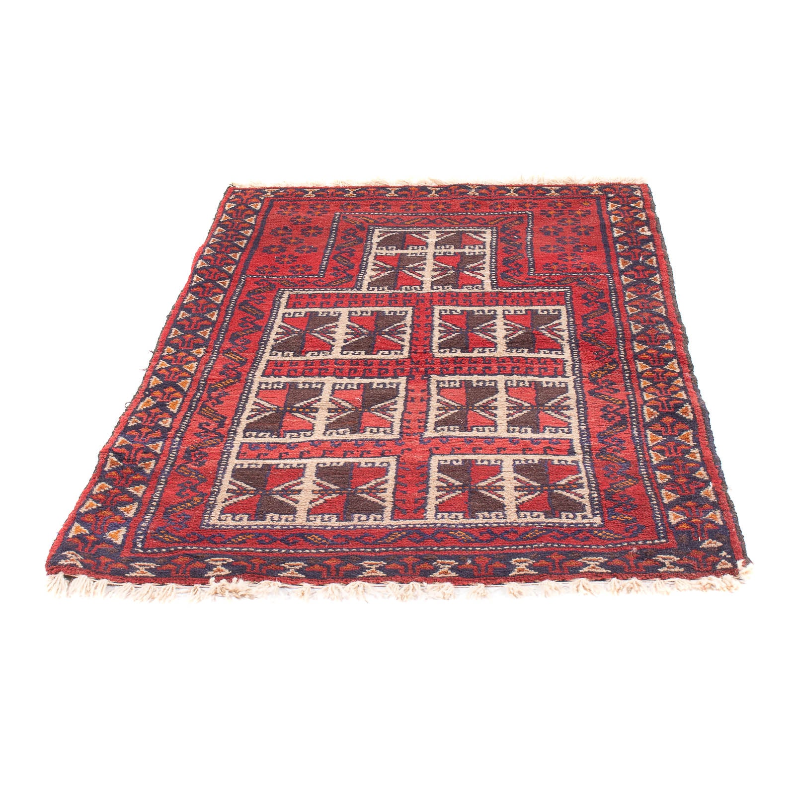 Tappeto Belutsch - Tappeto di preghiera - 127 x 80 cm - rosso