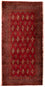 Tappeto Turkaman - 130 x 60 cm - rosso