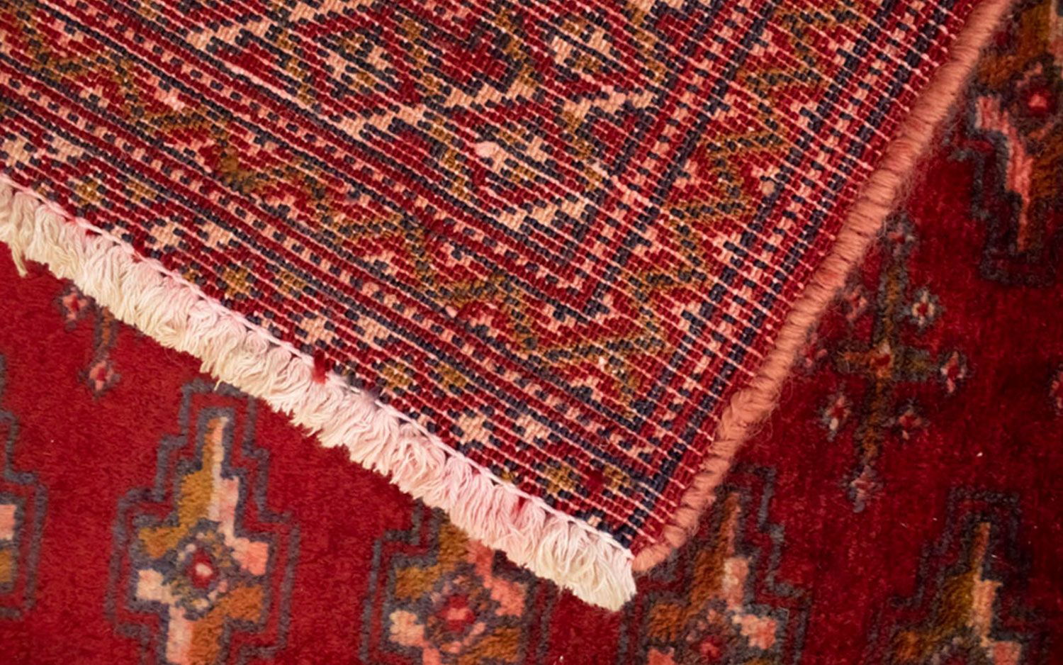 Tappeto Turkaman - 130 x 60 cm - rosso