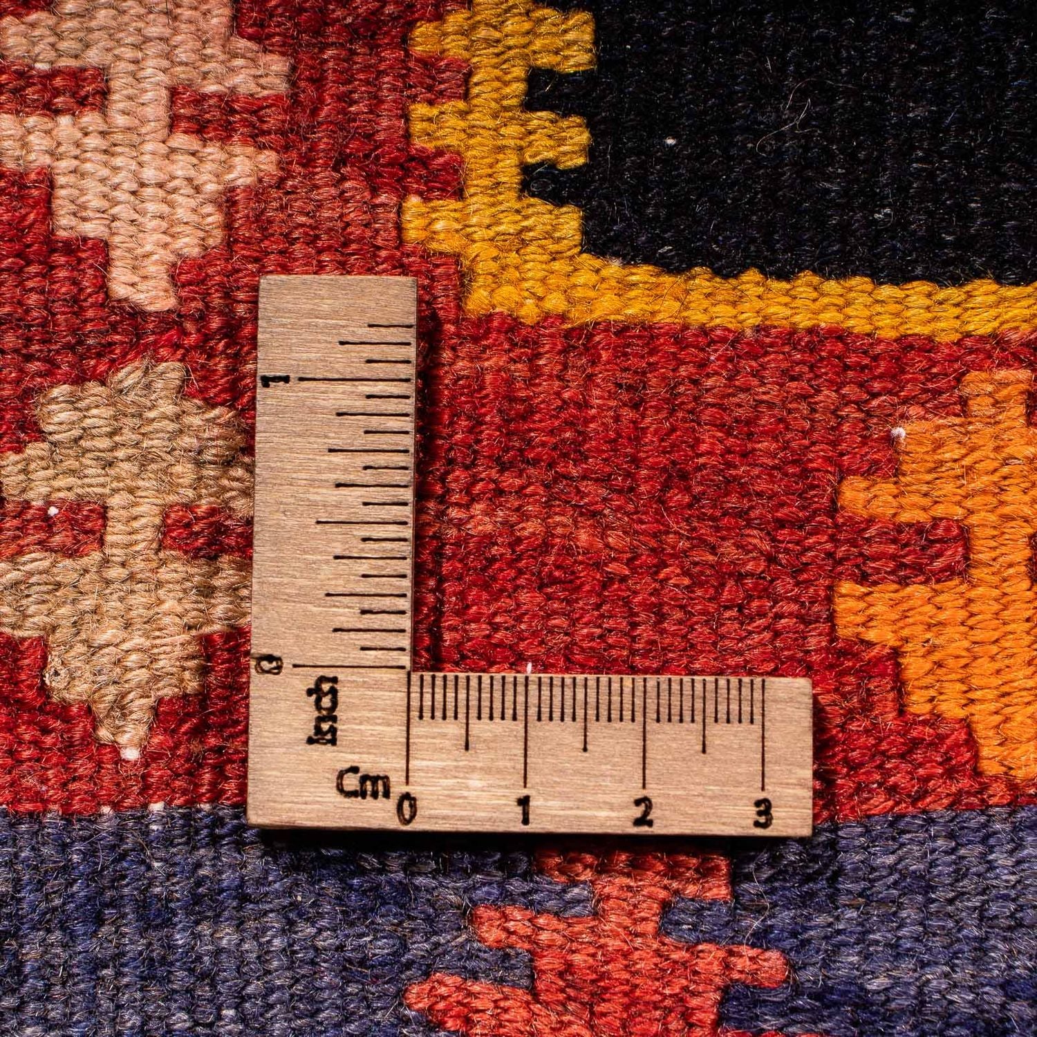 Tappeto corsia Tappeto Kelim - Vecchio - 330 x 120 cm - multicolore