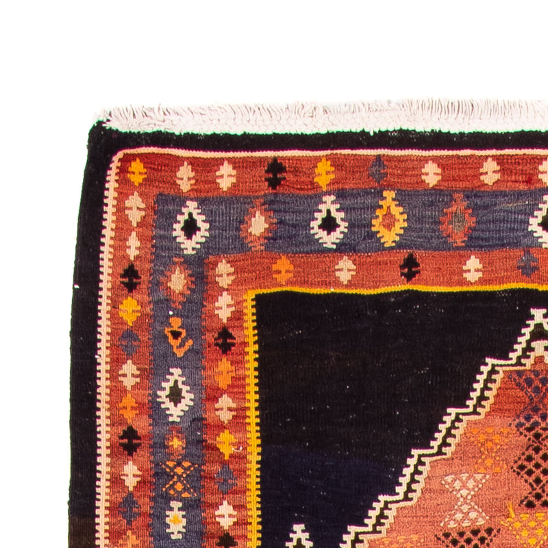 Tappeto corsia Tappeto Kelim - Vecchio - 330 x 120 cm - multicolore