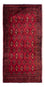 Tappeto Turkaman - 130 x 60 cm - rosso scuro