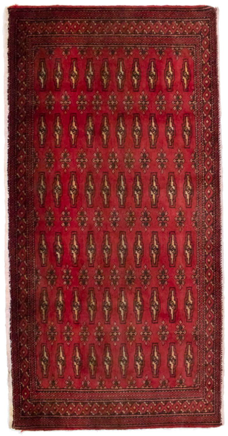 Tappeto Turkaman - 130 x 60 cm - rosso