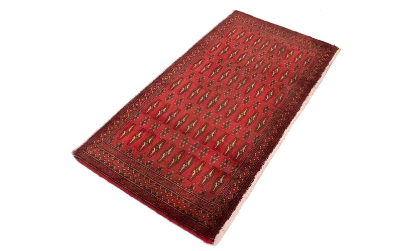 Tappeto Turkaman - 130 x 60 cm - rosso