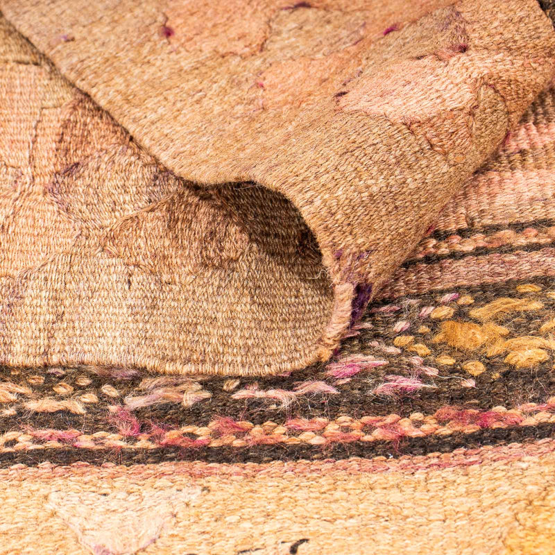 Tappeto corsia Tappeto Kelim - Vecchio - 260 x 110 cm - multicolore