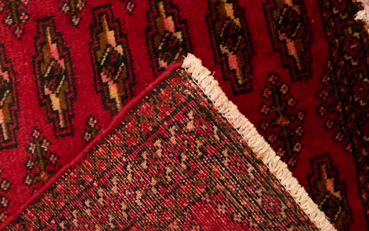 Tappeto Turkaman - 130 x 60 cm - rosso
