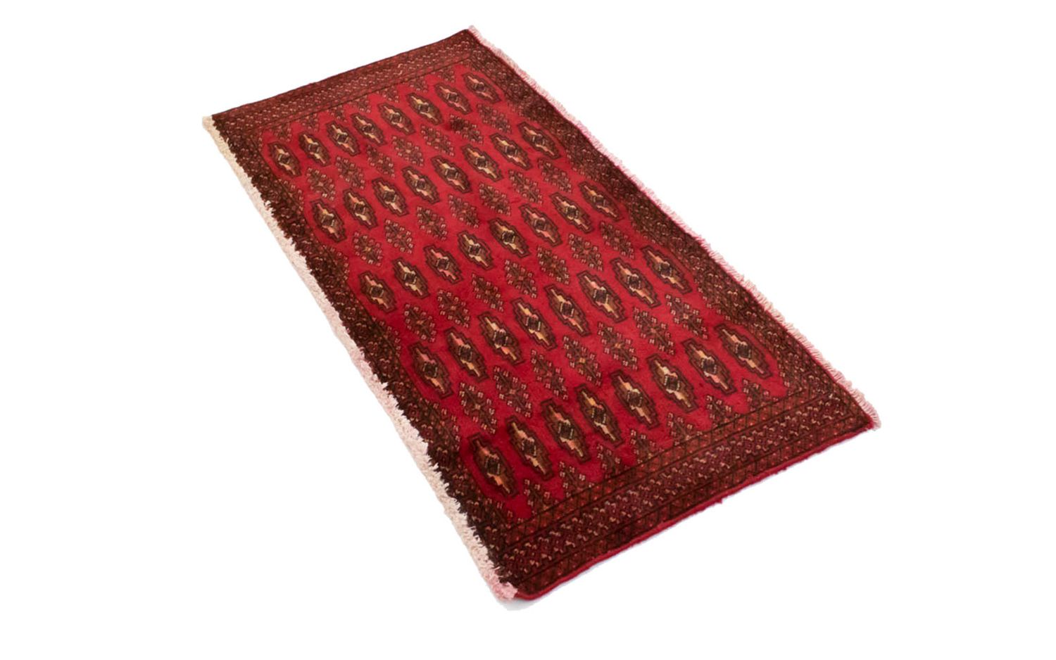 Tappeto Turkaman - 130 x 60 cm - rosso