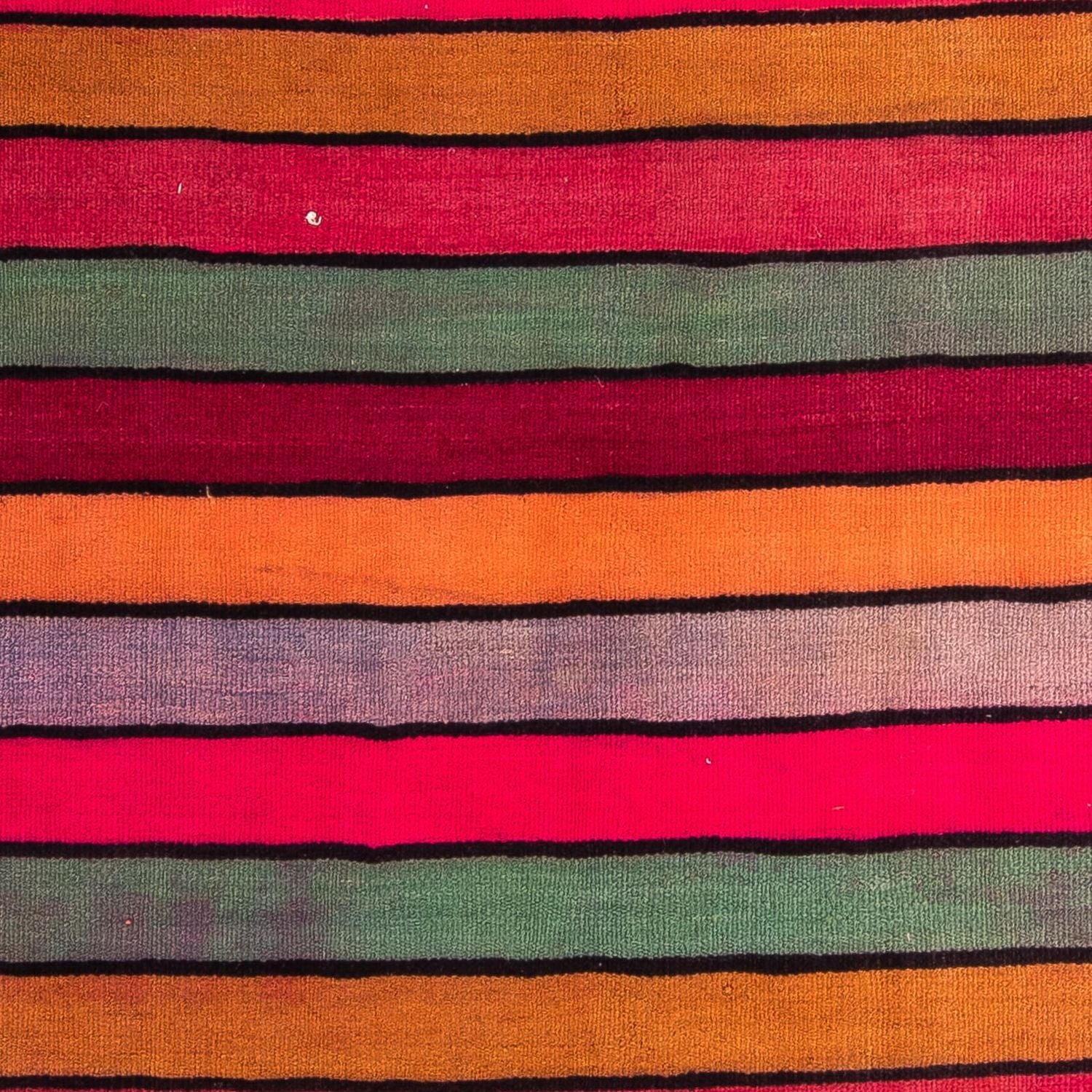 Tappeto corsia Tappeto Kelim - Vecchio - 330 x 150 cm - multicolore