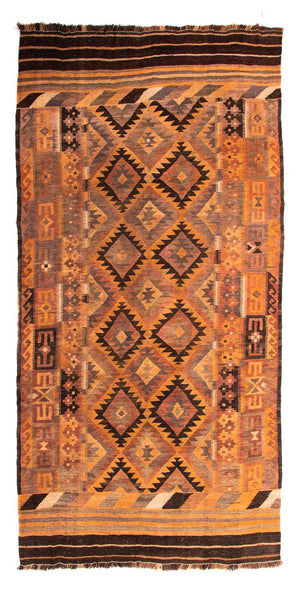 Tappeto corsia Tappeto Kelim - Vecchio - 330 x 190 cm - multicolore