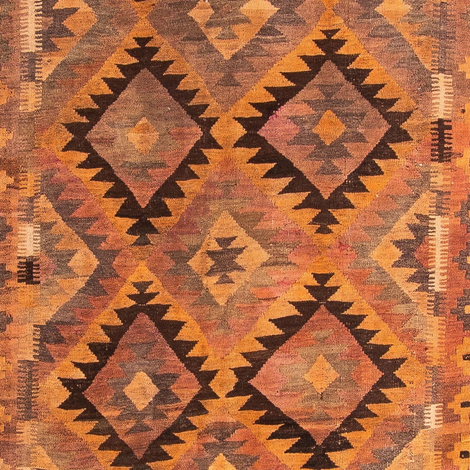 Tappeto corsia Tappeto Kelim - Vecchio - 330 x 190 cm - multicolore