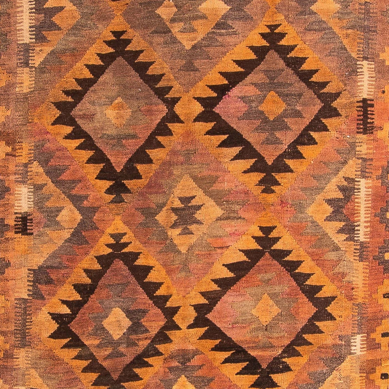 Tappeto corsia Tappeto Kelim - Vecchio - 330 x 190 cm - multicolore