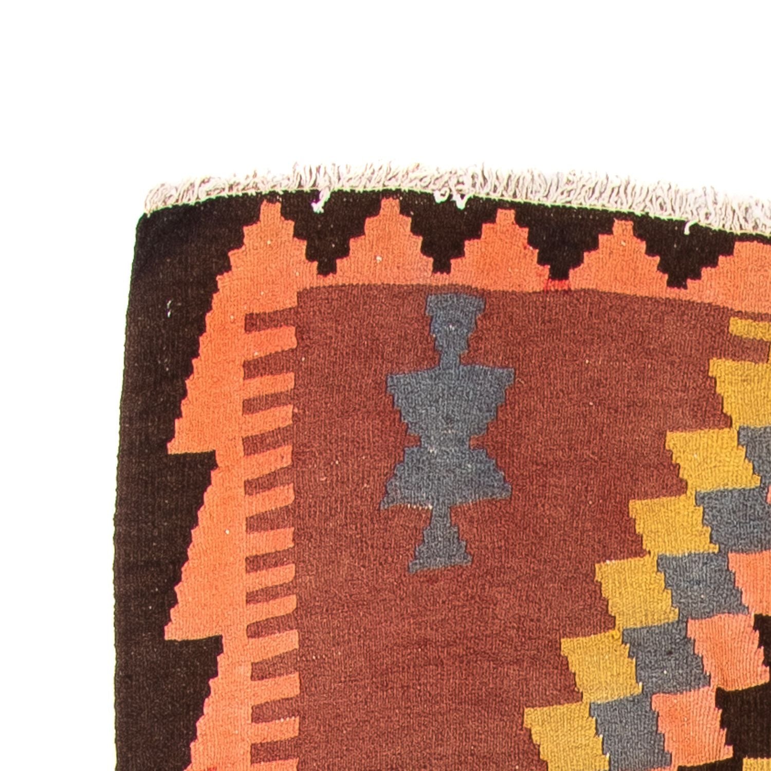 Tappeto corsia Tappeto Kelim - Vecchio - 295 x 115 cm - multicolore