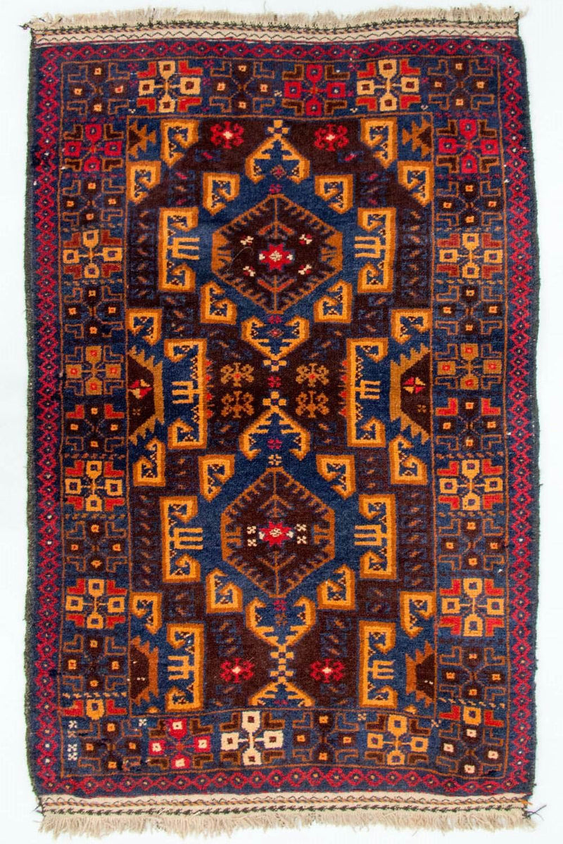 Tappeto Belutsch - 123 x 80 cm - multicolore