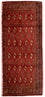 Tappeto Turkaman - 130 x 60 cm - rosso