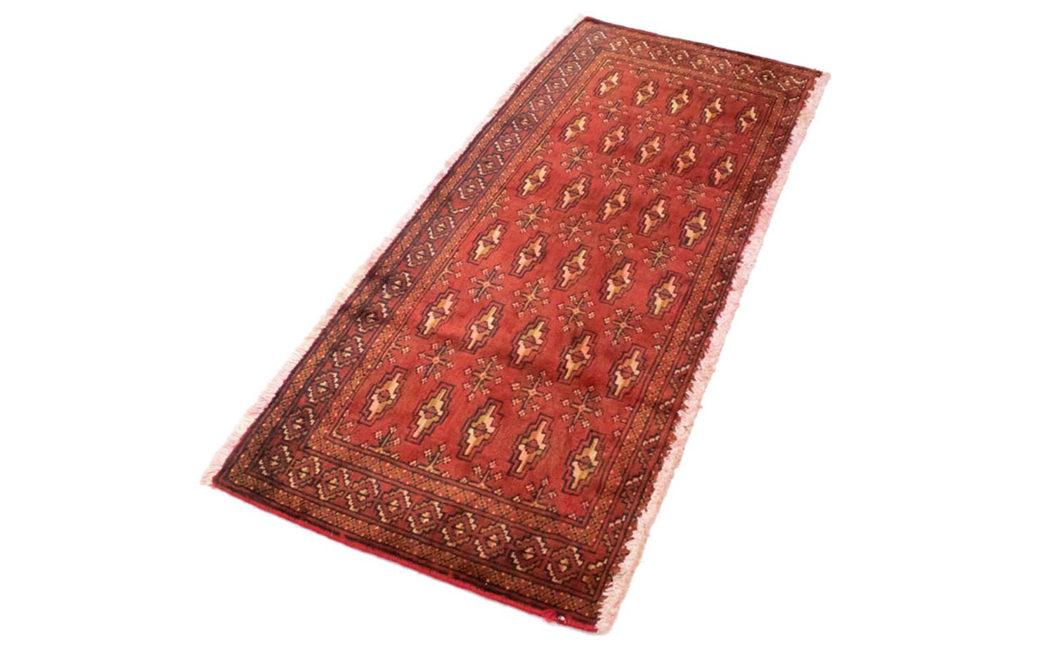 Tappeto Turkaman - 130 x 60 cm - rosso