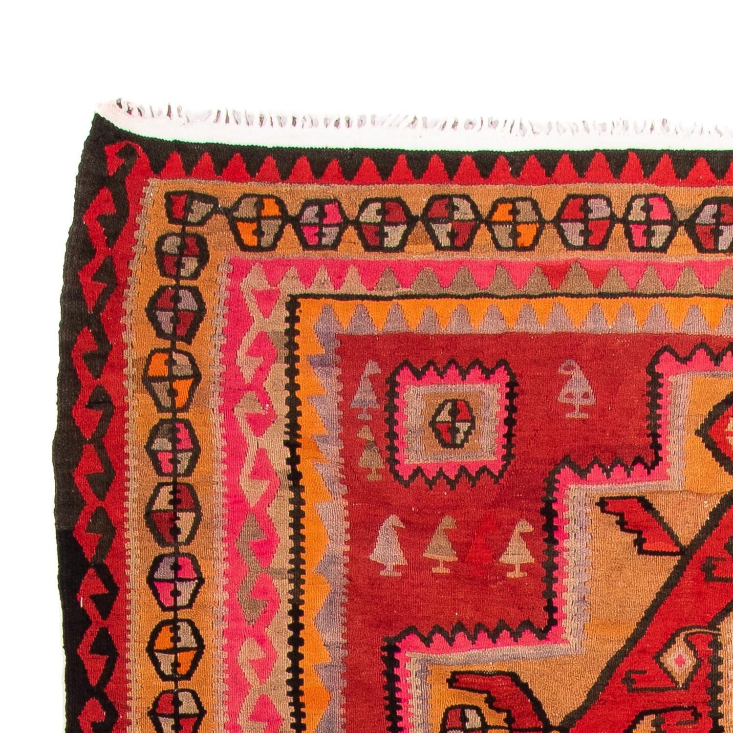 Tappeto Kelim - Vecchio - 350 x 190 cm - multicolore