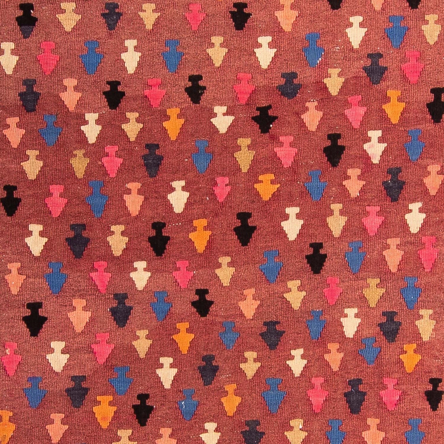 Tappeto corsia Tappeto Kelim - Vecchio - 330 x 145 cm - multicolore