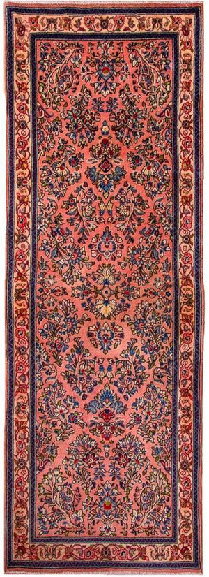 Tappeto corsia Tappeto Persero - Classico - 218 x 79 cm - rosa
