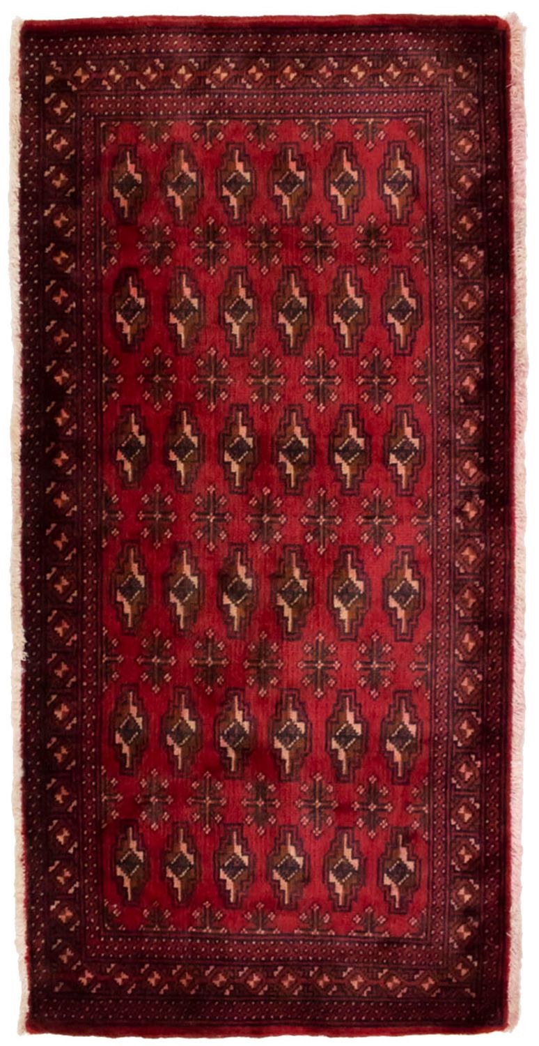 Tappeto Turkaman - 130 x 60 cm - rosso