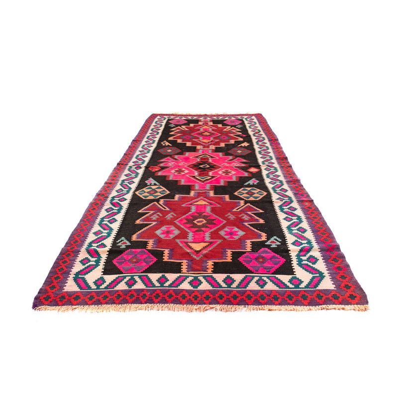Tappeto corsia Tappeto Kelim - Vecchio - 320 x 145 cm - multicolore