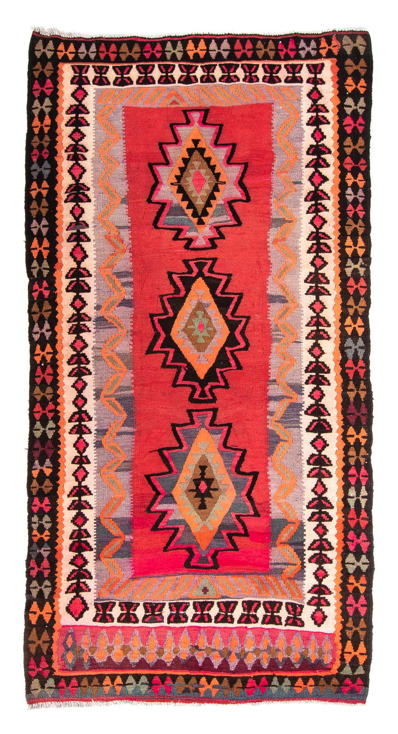 Tappeto Kelim - Vecchio - 280 x 142 cm - multicolore