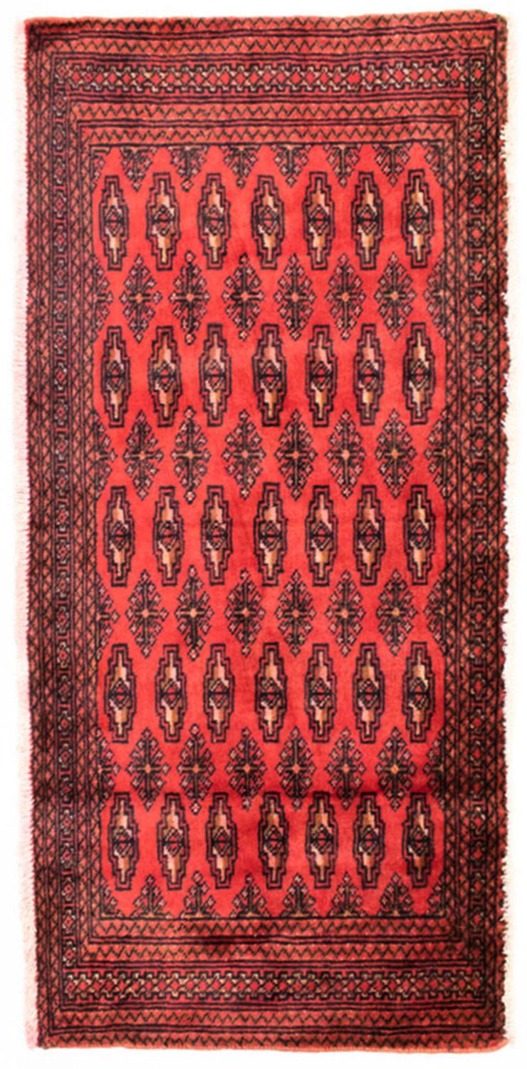 Tappeto Turkaman - 130 x 60 cm - rosso